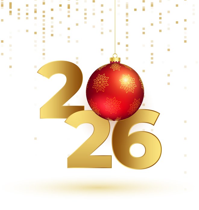 С Новым 2026 годом и Рождеством!